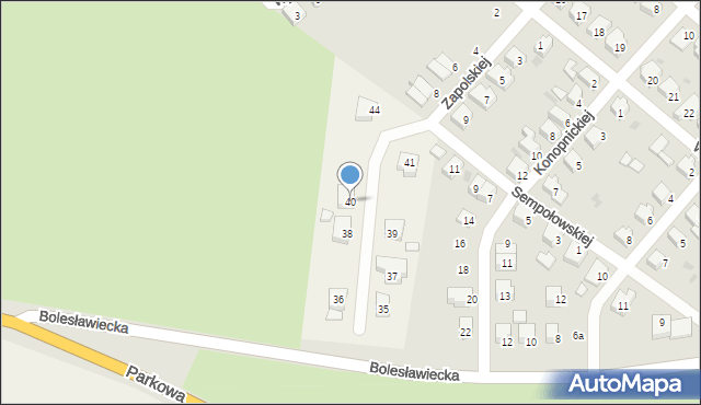 Piotrowice, Piotrowice, 40, mapa Piotrowice