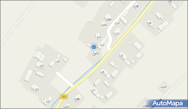 Piotrowice, Piotrowice, 115, mapa Piotrowice