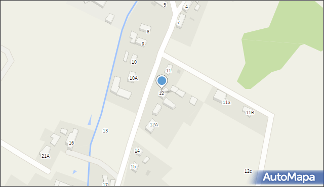 Piotrowice, Piotrowice, 12, mapa Piotrowice