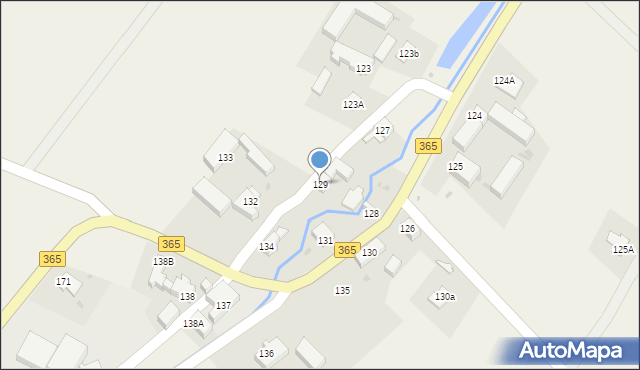 Piotrowice, Piotrowice, 129, mapa Piotrowice