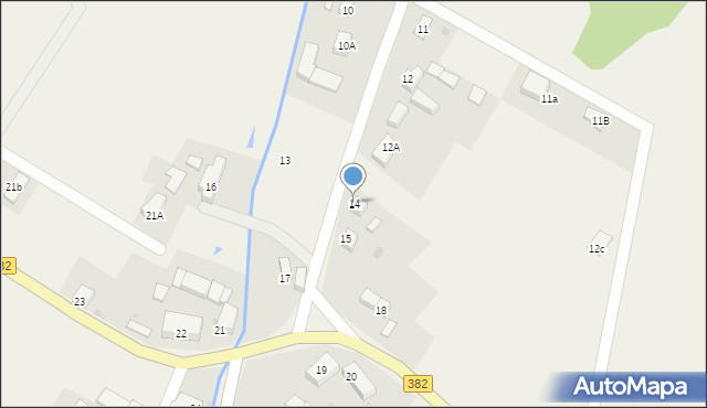 Piotrowice, Piotrowice, 14, mapa Piotrowice