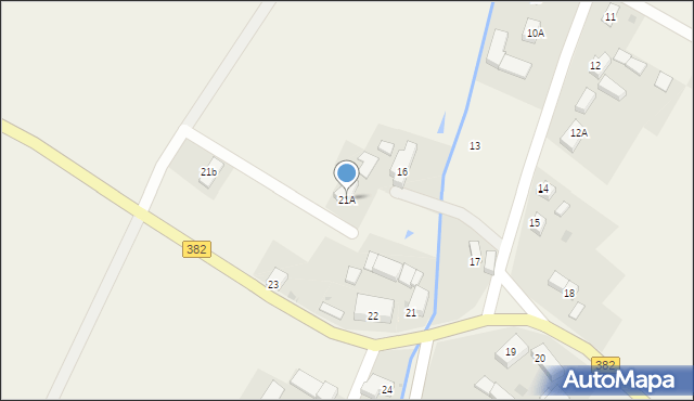 Piotrowice, Piotrowice, 21A, mapa Piotrowice