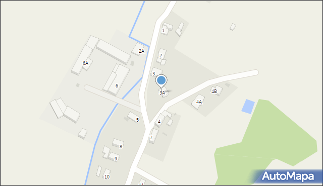 Piotrowice, Piotrowice, 3A, mapa Piotrowice