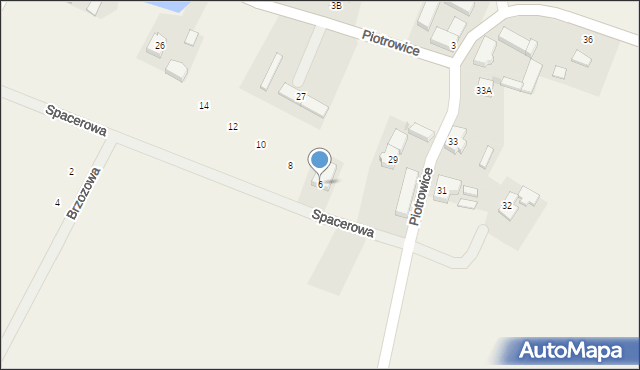 Piotrowice, Piotrowice, 29A, mapa Piotrowice