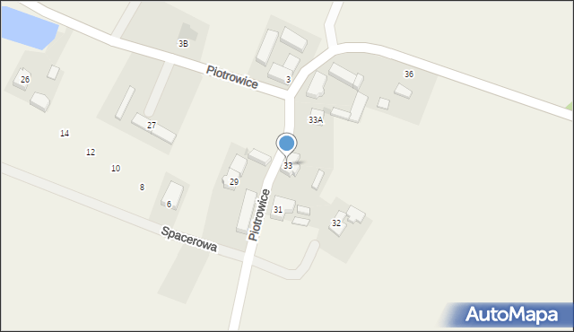 Piotrowice, Piotrowice, 33, mapa Piotrowice