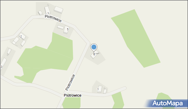 Piotrowice, Piotrowice, 6, mapa Piotrowice