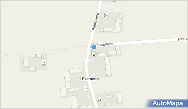 Piotrowice, Piotrowice, 19, mapa Piotrowice