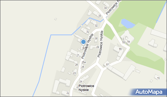 Piotrowice Nyskie, Piotrowice Nyskie, 28, mapa Piotrowice Nyskie