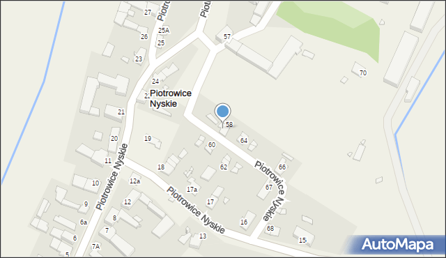 Piotrowice Nyskie, Piotrowice Nyskie, 59, mapa Piotrowice Nyskie