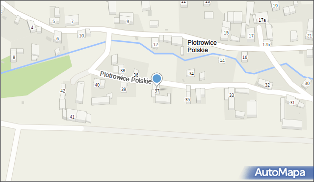 Piotrowice Polskie, Piotrowice Polskie, 37, mapa Piotrowice Polskie