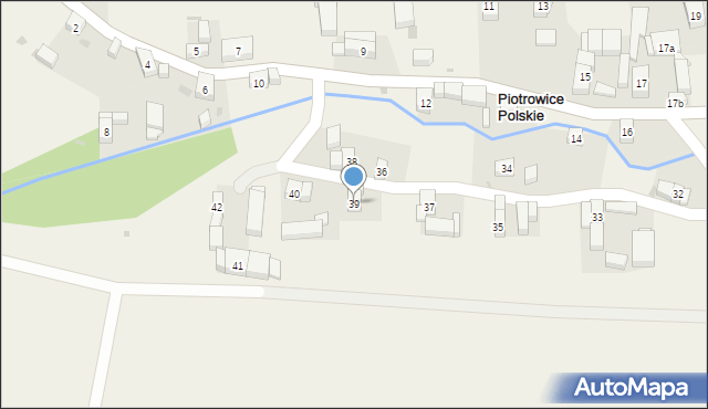 Piotrowice Polskie, Piotrowice Polskie, 39, mapa Piotrowice Polskie