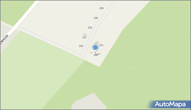 Piotrowice Świdnickie, Piotrowice Świdnickie, 199, mapa Piotrowice Świdnickie