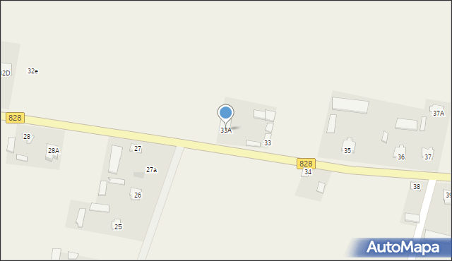 Piotrowice Wielkie, Piotrowice Wielkie, 33A, mapa Piotrowice Wielkie