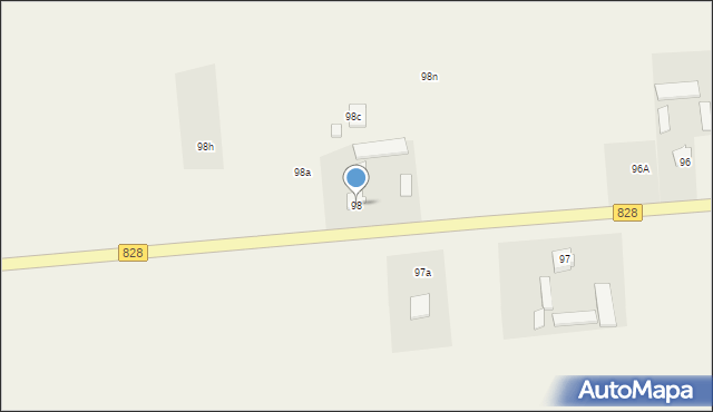 Piotrowice Wielkie, Piotrowice Wielkie, 98, mapa Piotrowice Wielkie