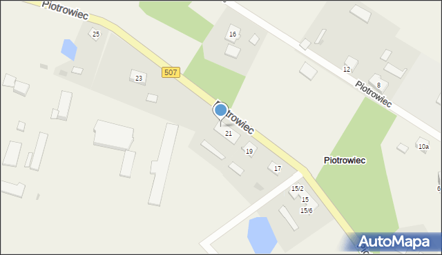 Piotrowiec, Piotrowiec, 21/2, mapa Piotrowiec