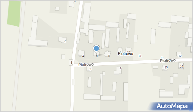 Piotrowo, Piotrowo, 6, mapa Piotrowo