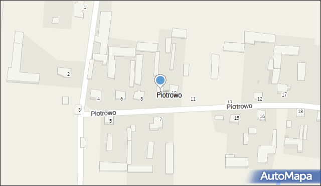 Piotrowo, Piotrowo, 9, mapa Piotrowo