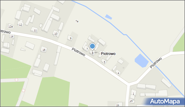 Piotrowo, Piotrowo, 6, mapa Piotrowo