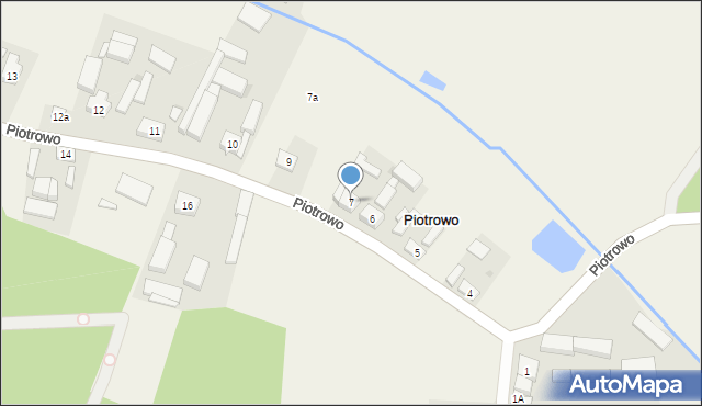 Piotrowo, Piotrowo, 7, mapa Piotrowo