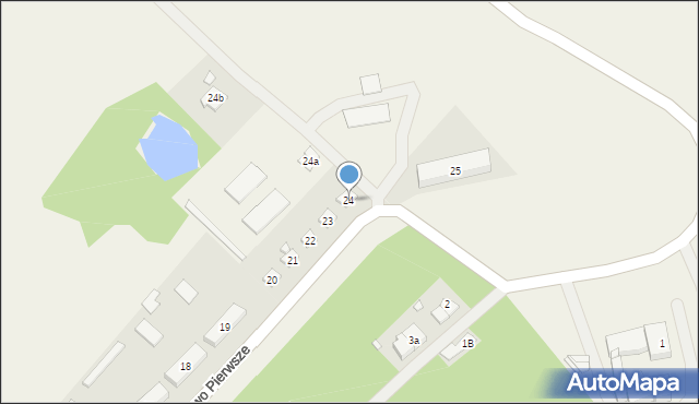 Piotrowo Pierwsze, Piotrowo Pierwsze, 24, mapa Piotrowo Pierwsze