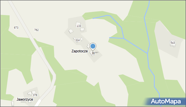 Pisarzowa, Pisarzowa, 36, mapa Pisarzowa