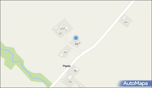 Pisarzowa, Pisarzowa, 469, mapa Pisarzowa