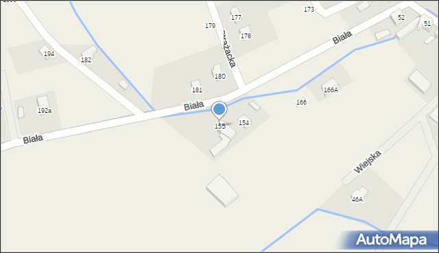 Pisarzowice, Pisarzowice, 155, mapa Pisarzowice