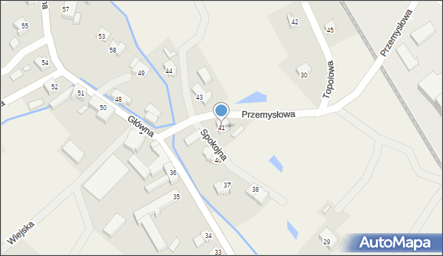 Pisarzowice, Pisarzowice, 41, mapa Pisarzowice