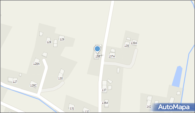 Pisarzowice, Pisarzowice, 138, mapa Pisarzowice