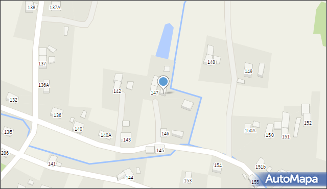 Pisarzowice, Pisarzowice, 147A, mapa Pisarzowice