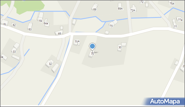 Pisarzowice, Pisarzowice, 31, mapa Pisarzowice