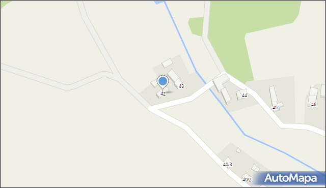 Pisarzowice, Pisarzowice, 42, mapa Pisarzowice