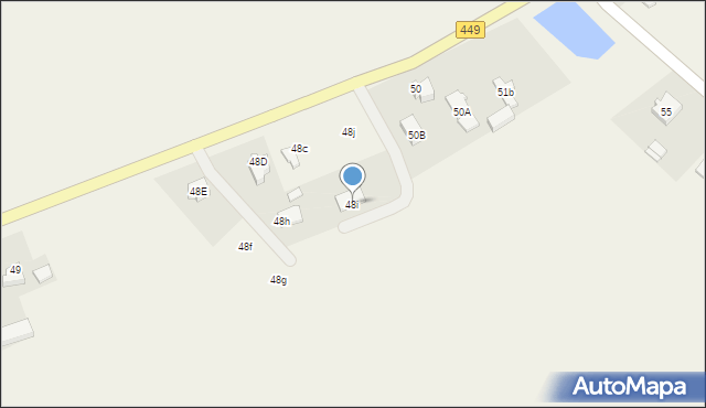 Pisarzowice, Pisarzowice, 48i, mapa Pisarzowice