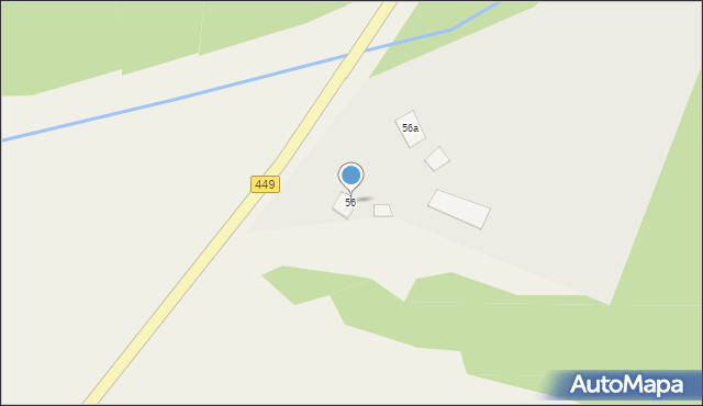 Pisarzowice, Pisarzowice, 56, mapa Pisarzowice