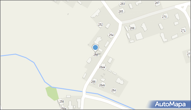 Piskorowice, Piskorowice, 256, mapa Piskorowice