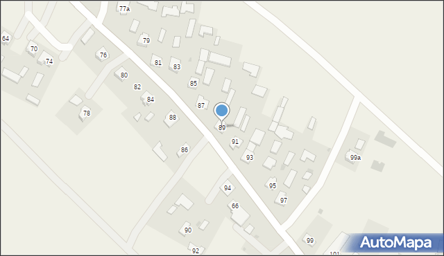 Piskorowice, Piskorowice, 89, mapa Piskorowice