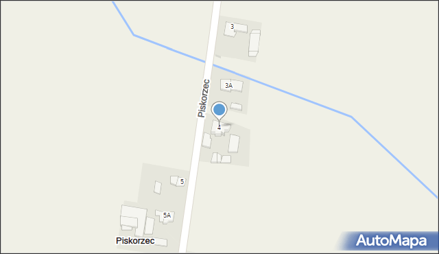 Piskorzec, Piskorzec, 4, mapa Piskorzec