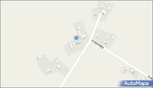 Piskorzno, Piskorzno, 12, mapa Piskorzno