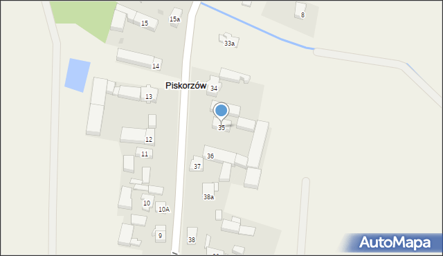 Piskorzów, Piskorzów, 35, mapa Piskorzów