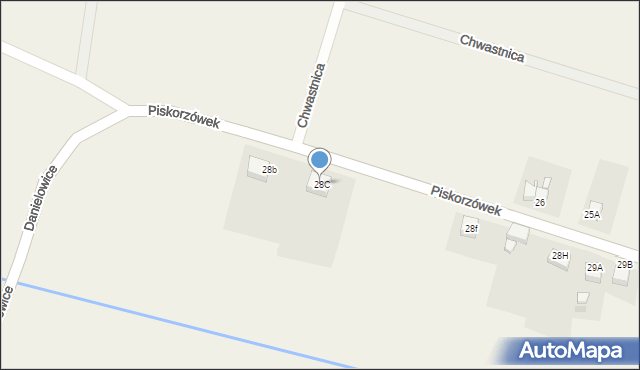 Piskorzówek, Piskorzówek, 28a, mapa Piskorzówek