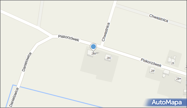 Piskorzówek, Piskorzówek, 28b, mapa Piskorzówek