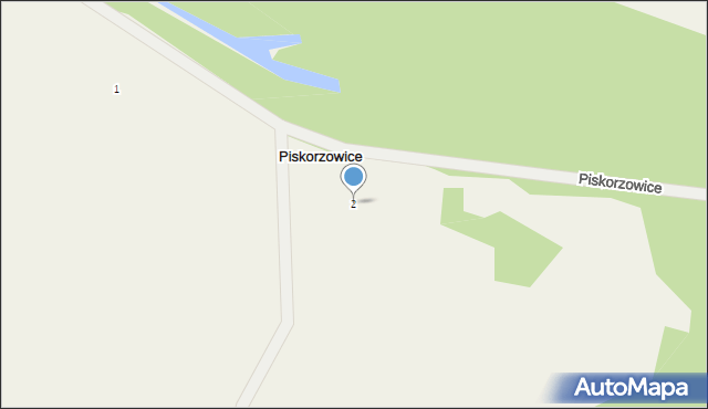 Piskorzowice, Piskorzowice, 2, mapa Piskorzowice