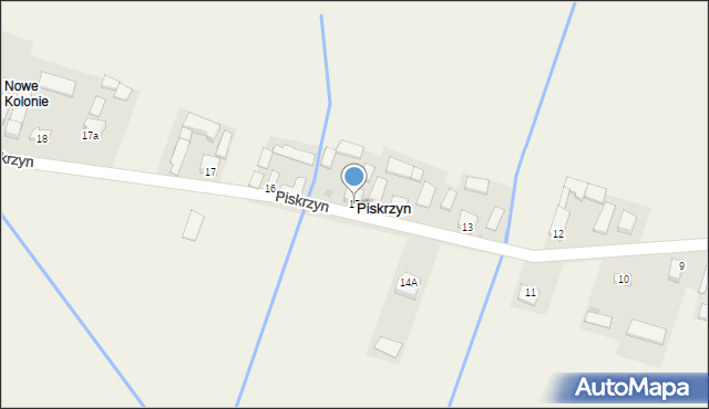 Piskrzyn, Piskrzyn, 15, mapa Piskrzyn
