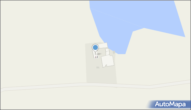 Piszewo, Piszewo, 13a, mapa Piszewo