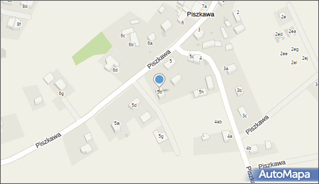 Piszkawa, Piszkawa, 5b, mapa Piszkawa