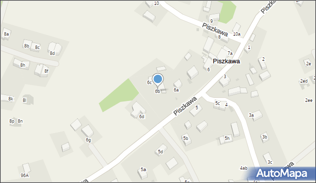 Piszkawa, Piszkawa, 6b, mapa Piszkawa