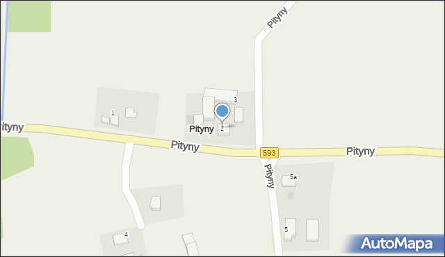 Pityny, Pityny, 2, mapa Pityny