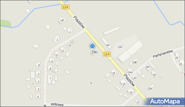 Police, Piastów, 16h, mapa Police