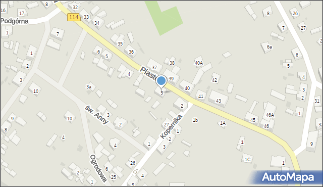 Police, Piastów, 3, mapa Police