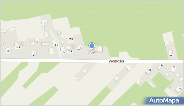 Pysznica, Piskorowy Staw, 29, mapa Pysznica